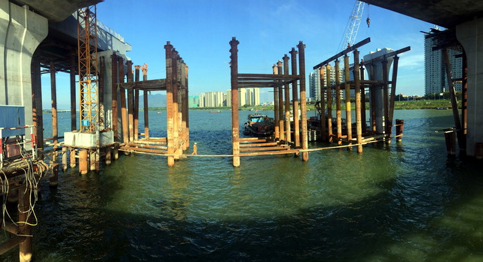 清遠北江四橋93米高雙主...